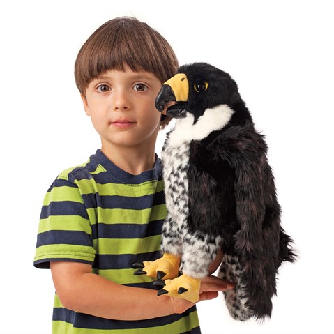 Folkmanis Peregrine Falcon Hand Puppet Folkmanis Peregrine Falcon Hand Puppet - Produktbild 4