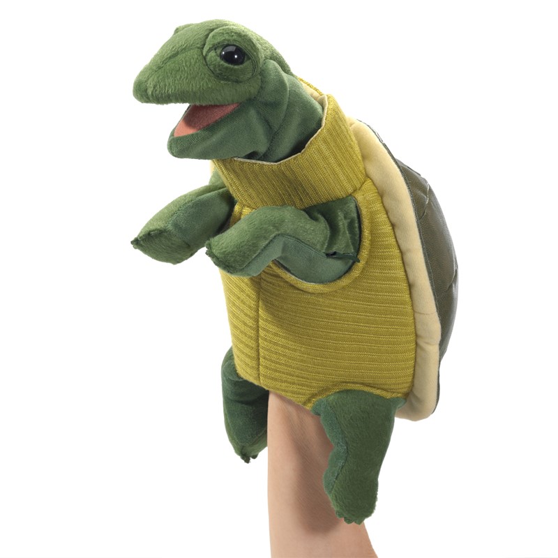 Folkmanis Handpuppe Schildkröte mit Rollkragen Folkmanis Handpuppe Schildkröte mit Rollkragen - Produktbild 2