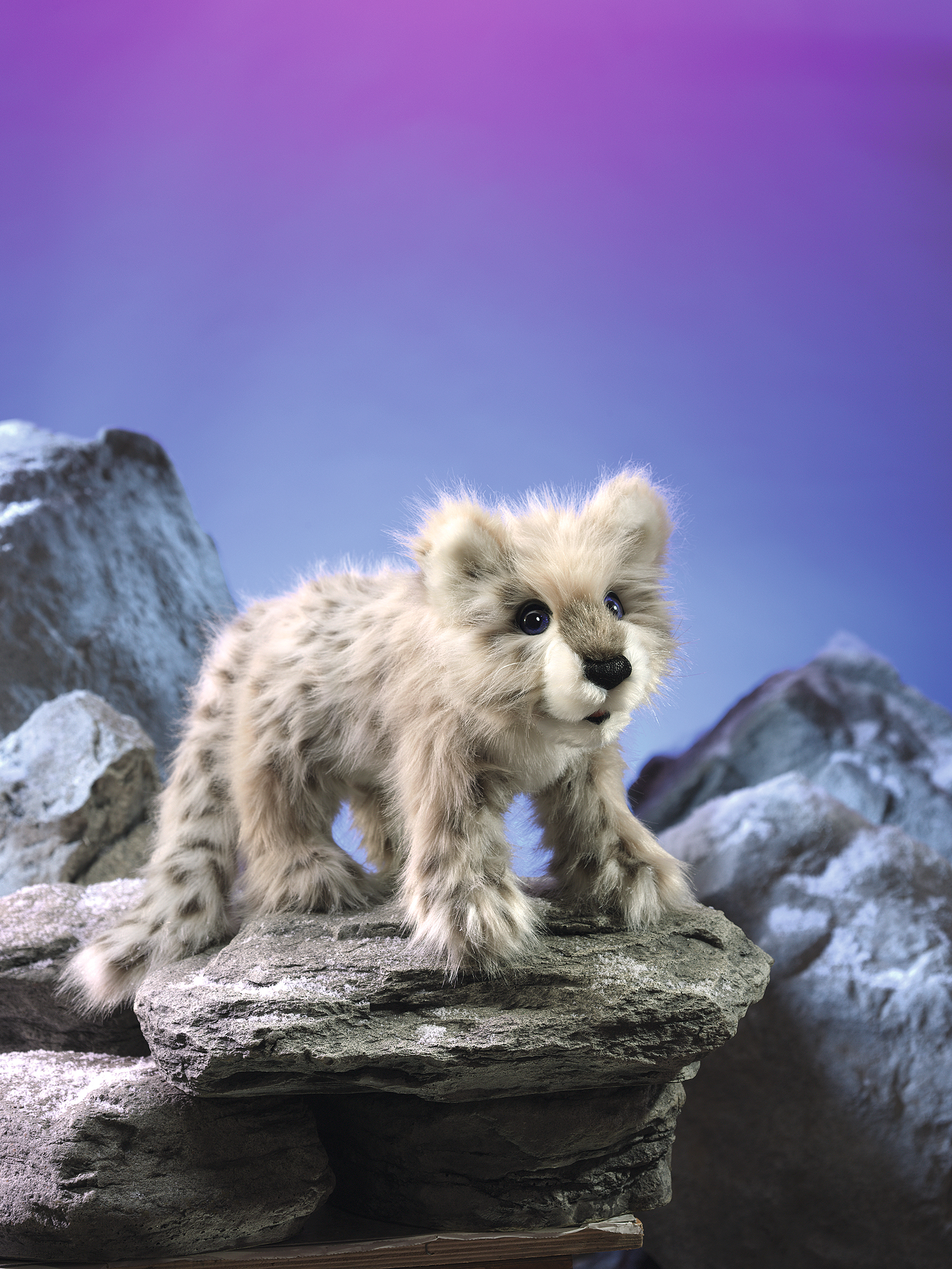 Folkmanis Handpuppe Baby Schneeleopard Folkmanis Handpuppe Baby Schneeleopard - Produktbild 3