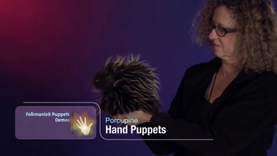 Video 1: Folkmanis Handpuppe Stachelschwein