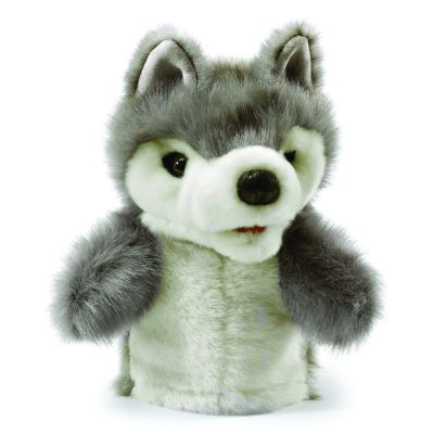 Folkmanis Handpuppe kleiner Wolf (kleine Stage Puppet)