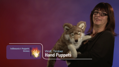 Video 1: Folkmanis Handpuppe Grauwolf