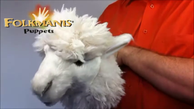 Video 2: Folkmanis Handpuppe Alpaka (Stage Puppet)