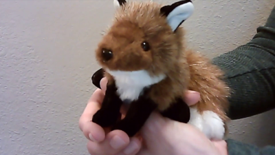 Folkmanis Mini Fox Finger Puppet Demo