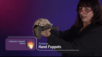Video 1: Folkmanis Handpuppe Landschildkröte