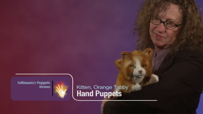 Video 1: Folkmanis Orange Tabby Kitten Hand Puppet