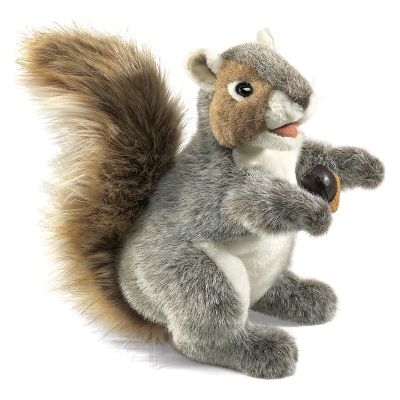 Folkmanis Handpuppe graues Eichhörnchen
