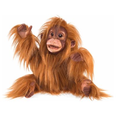 Folkmanis Handpuppe Baby Orang-Utan