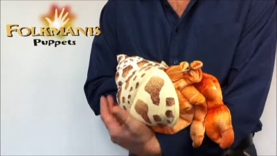 Video 2: Folkmanis Handpuppe Einsiedlerkrebs