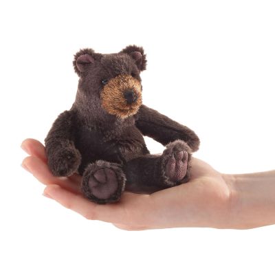 Folkmanis Fingerpuppe mini sitzender Bär