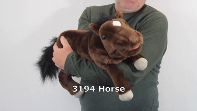 Folkmanis Handpuppe Pferd Demo