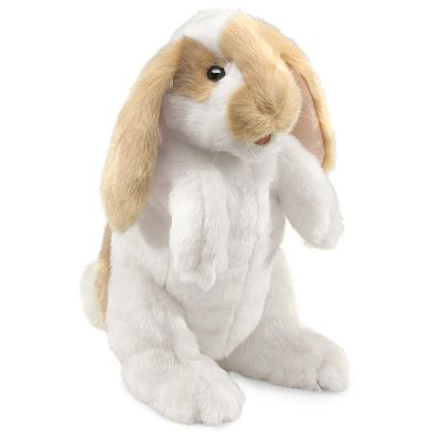 Folkmanis Handpuppe stehendes Widderkaninchen