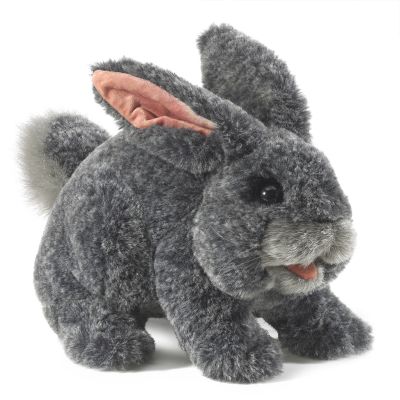 Folkmanis Handpuppe Kaninchen in grau