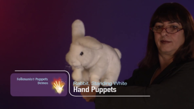 Video 1: Folkmanis Standing White Rabbit Hand Puppet