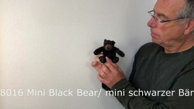 Folkmanis Fingerpuppe mini sitzender Bär Demo