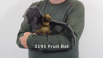 Folkmanis Handpuppe Flughund Demo