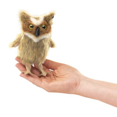 Folkmanis Fingerpuppe mini Virginia-Uhu