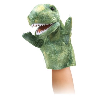 Folkmanis Handpuppe kleiner T-Rex (kleine Stage Puppet)