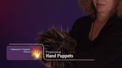 Video 2: Folkmanis Handpuppe Stachelschwein