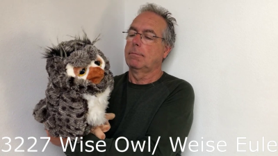 Video 1: Folkmanis Handpuppe weise Eule