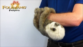 Folkmanis Handpuppe Faultierbaby Demo 2