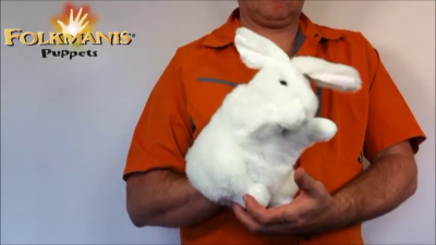 Video 2: Folkmanis Standing White Rabbit Hand Puppet