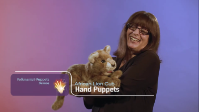 Video 1: Folkmanis Handpuppe Löwenbaby