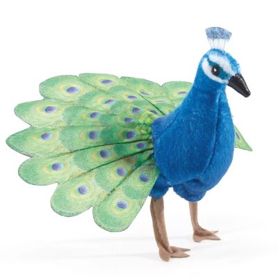 Folkmanis Fingerpuppe mini Pfau
