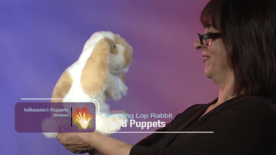 Video 1: Folkmanis Standing Lop Rabbit Hand Puppet