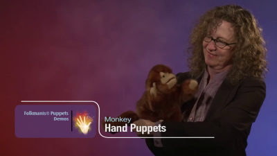 Video 1: Folkmanis Monkey Hand Puppet