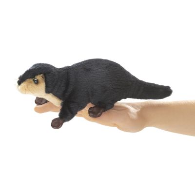 Folkmanis Mini River Otter Finger Puppet