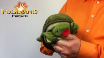 Folkmanis Handpuppe Baby Schildkröte Demo 2