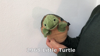 Folkmanis Handpuppe kleine Schildkröte (kleine Stage Puppet) Demo