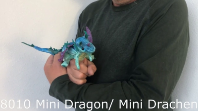 Folkmanis Fingerpuppe mini Drache Demo