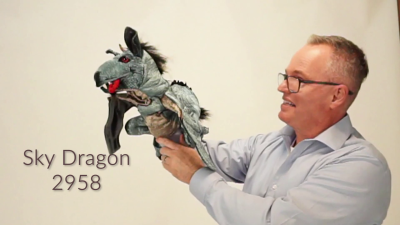 Folkmanis Handpuppe Himmelsdrache Demo 2