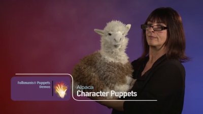 Video 1: Folkmanis Alpaca Hand Puppet