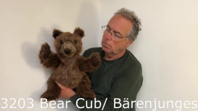 Folkmanis Bear Cub Hand Puppet Demo 2