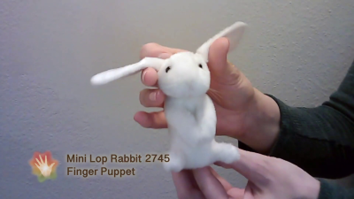 Video 1: Folkmanis Fingerpuppe mini Hängeohrhase