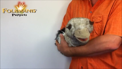 Video 2: Folkmanis Handpuppe Strauß (Stage Puppet)