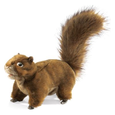 Folkmanis Handpuppe rotbraunes Eichhörnchen