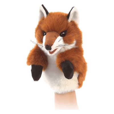 Folkmanis Little Fox Hand Puppet (Small Stage Puppet)