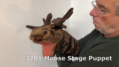 Video 1: Folkmanis Moose Hand Puppet (Stage Puppet)