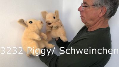 Folkmanis Handpuppe Schweinchen Demo