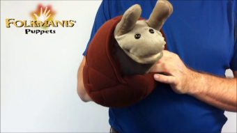 Video 2: Folkmanis Handpuppe Schnecke