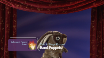 Folkmanis Handpuppe Hase (Stage Puppet) Demo