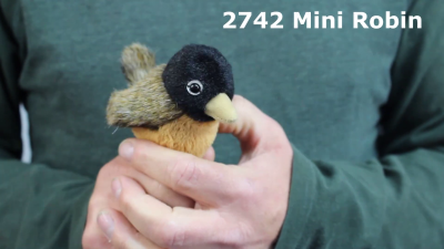 Video 1: Folkmanis Fingerpuppe mini Rotkehlchen