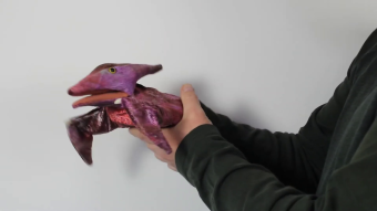 Folkmanis Handpuppe kleiner Pteranodon (kleine Stage Puppet) Demo