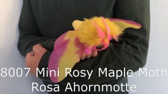 Folkmanis Fingerpuppe mini Rosa Ahornmotte Demo 2