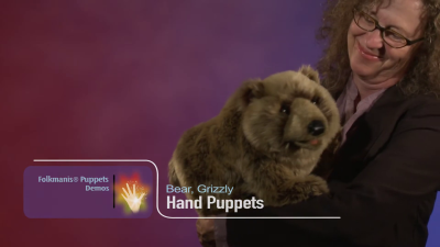 Video 1: Folkmanis Handpuppe Grizzlybär