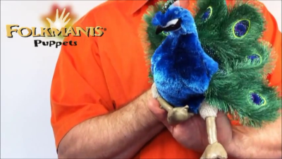 Video 2: Folkmanis Handpuppe kleiner Pfau